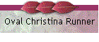 Oval Christina Runner