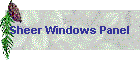 Sheer Windows Panel